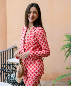 Chaqueta coral