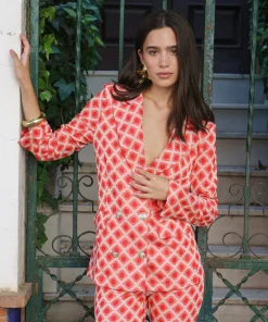 Chaqueta coral