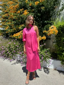 Vestido Gara Fucsia