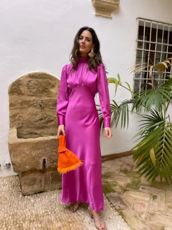 Vestido raso Victoria